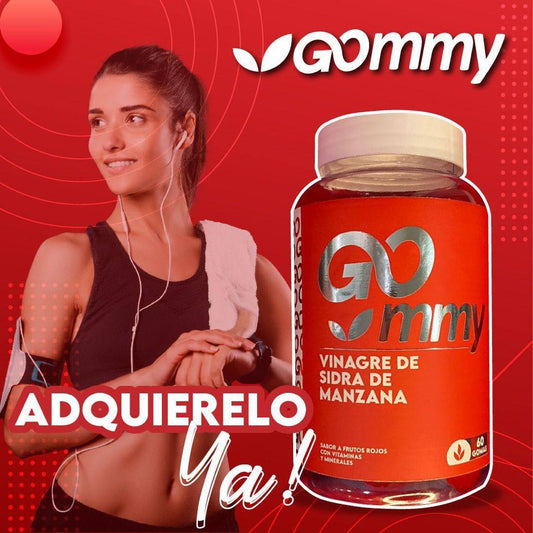 GOMMY - VINAGRE DE MANZANA EN GOMITAS🍎